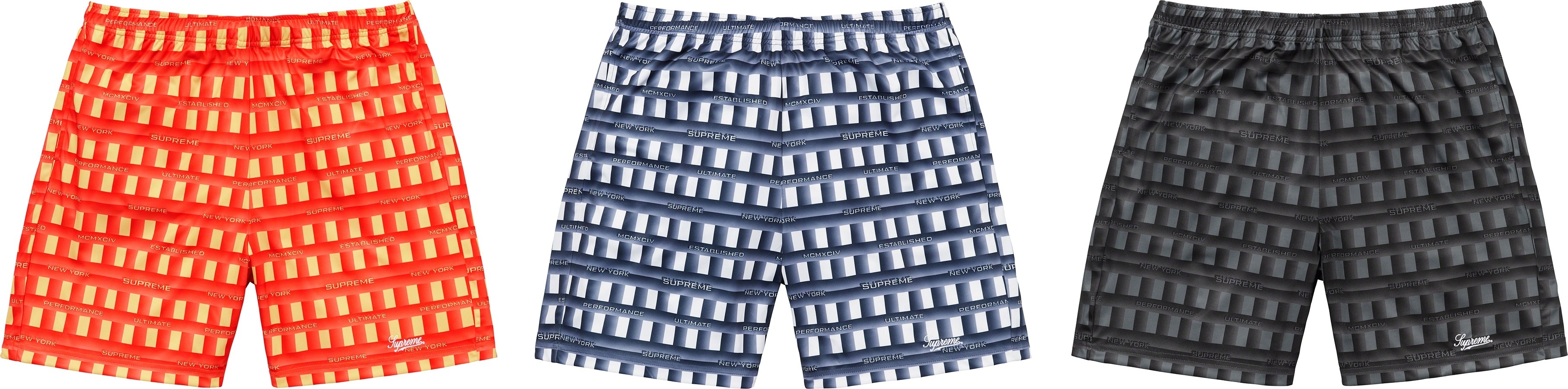 Grid Soccer Short
